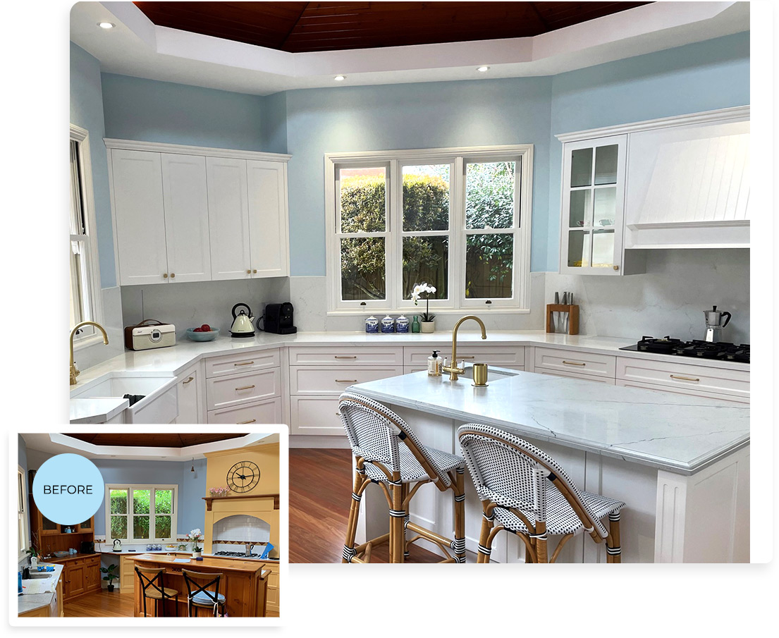 before & after kitchen makeovers